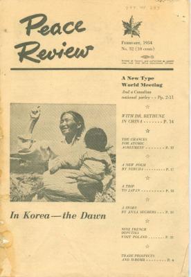 Peace Review Magazine (1954-02)