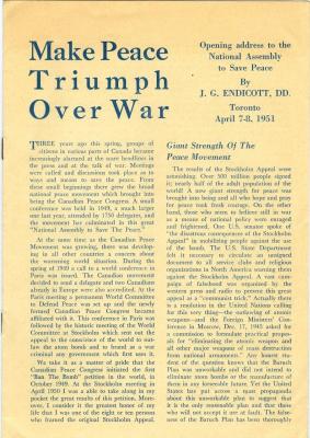 James Endicott Speech (1951-04-07)