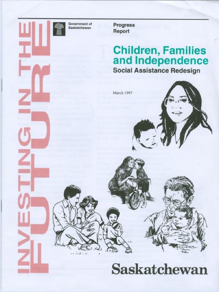 Social Assistance Redesign Booklet (1997-03)