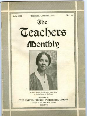 Teachers Monthly Newsletter (1934-10)