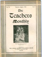 Teachers Monthly Newsletter (1932-08)