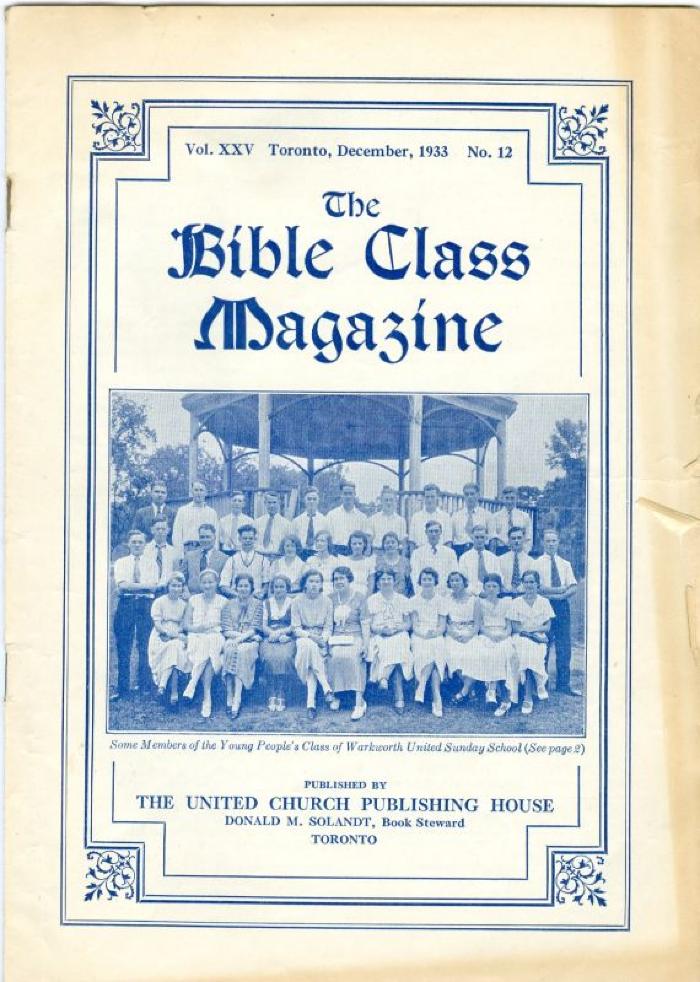 Bible Class Magazine (1933-12)