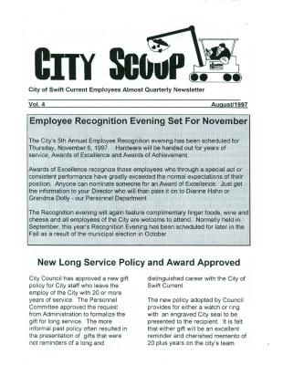 City Scoop Swift Current Newsletter, Vol 4 (1997-08)