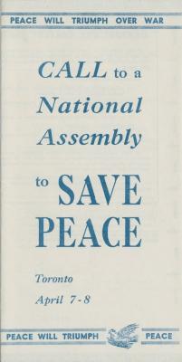 Peace Assembly Invitation