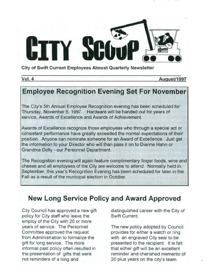 City Scoop Swift Current Newsletter, Vol 4 (1997-08)