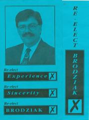 City Council Election Brochure - Terry Brodziak (1997-10)