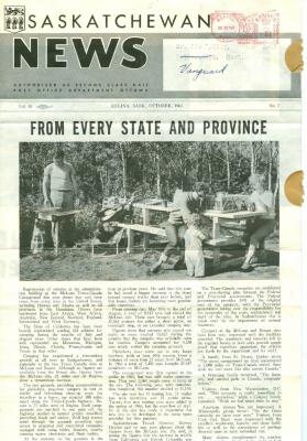 Saskatchewan News Newsletter (1963-10)