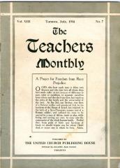 Teachers Monthly Newsletter (1934-07)