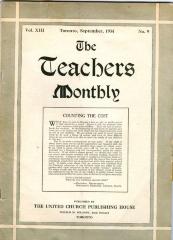 Teachers Monthly Newsletter (1934-09)