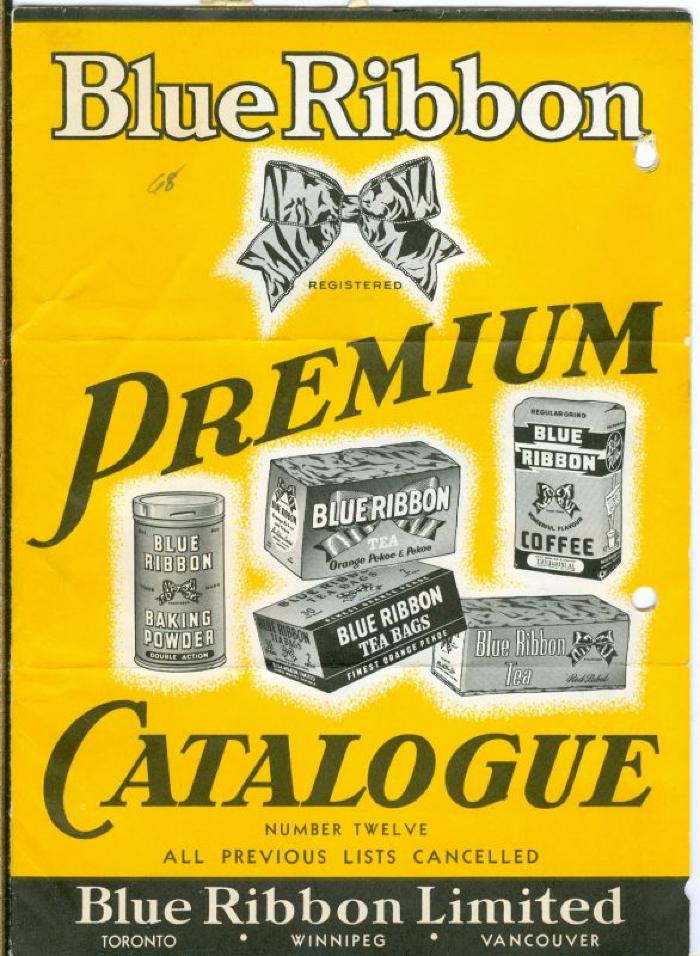 Blue Ribbon Premium Catalogue (1953)