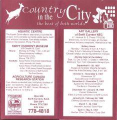 Country in the City Events Schedule (1997)