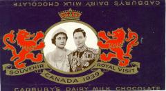 Cadbury's Dairy Milk Chocolate Wrapper (1939)