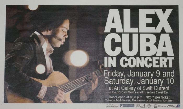 Blenders Concert Series & Alex Cuba Poster (2009-01-09)