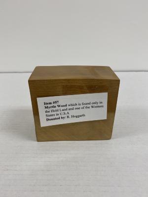 Wood Block - Myrtle Wood