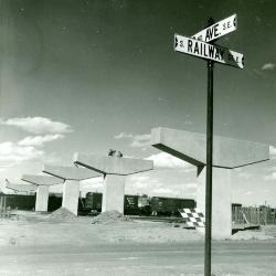 Construction of Second Avenue Northeast Overpass (1959)