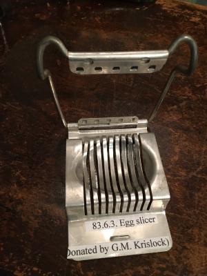 Egg Slicer Open