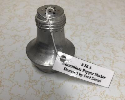 Aluminum Pepper Shaker