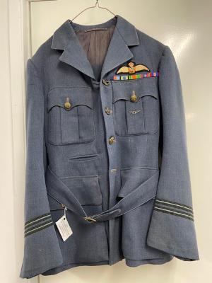 Air Force Uniform. Pete Hamill was a member of the R.C.A.F during WWII.