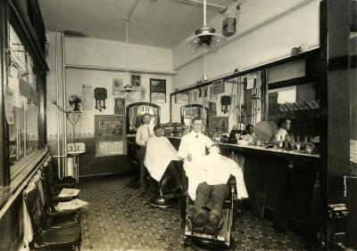 Healy Hotel Barber Shop (1914)