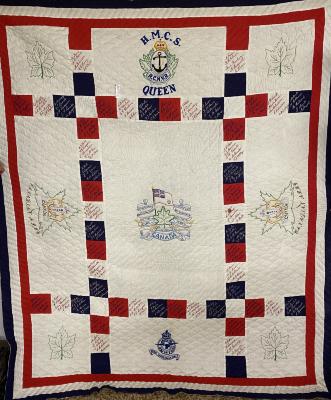 Quilt of Whitewood Area Men in WWI