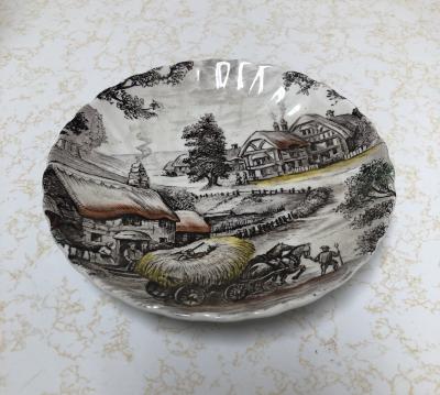 Soup Bowl and Plate from Scotland