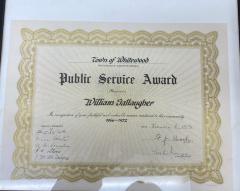 Public Service Award