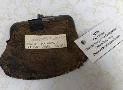 Coin Purse - Used by many of the Presbyterian Church Treasurers