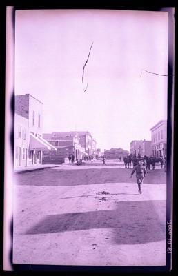 Central Avenue, Looking South from 0 Block (c.1912)