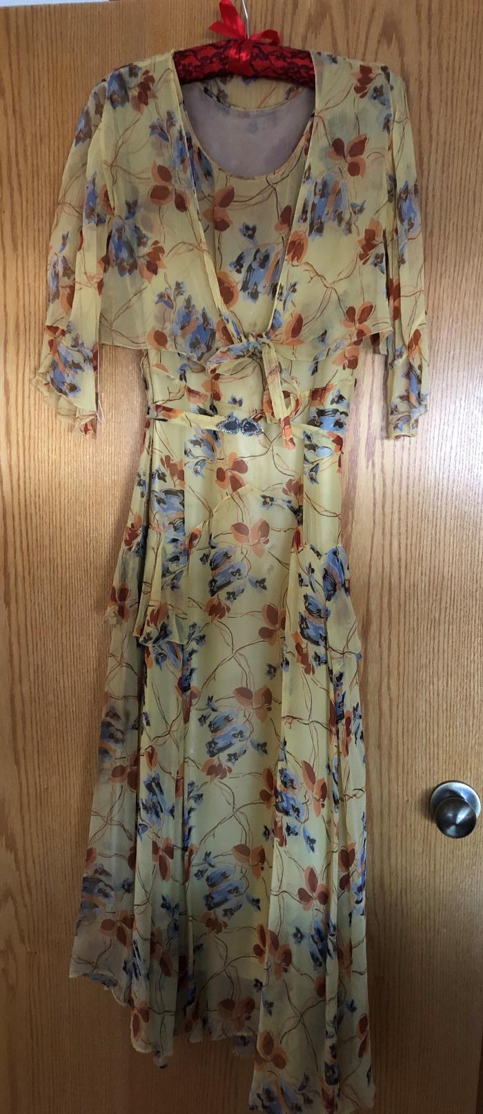 Yellow Flower Dress