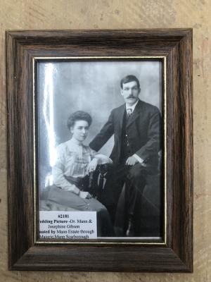 Wedding Picture - Dr. Mann and Josephine Gibson