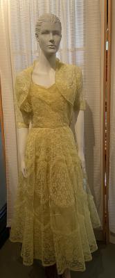 Yellow Lace Dress