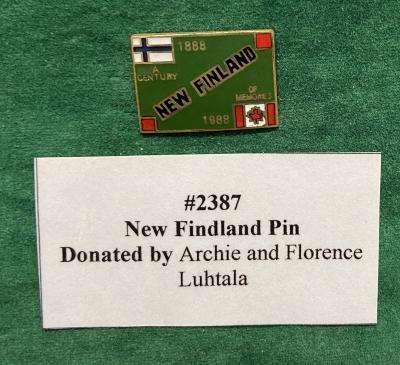 New Findland Pin