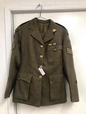 Army Jacket -worn by Agnes (Biddy) Hayden