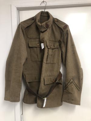 Army Jacket - worn by Robert (Bob) Armstrong 5th Cavalry