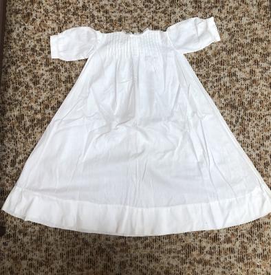 Child's White Dress - worn by a daughter of Mrs. James Spiers