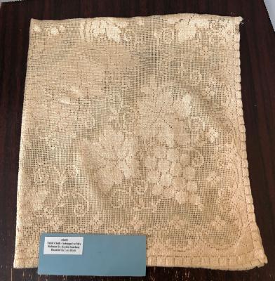 Tablecloth - belonged to Mrs. Kolman Sr. (Lydia Szakacs)