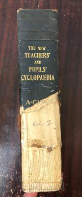 The New Teachers' and Pupils Cyclopedia - Belonged to Mr. Arthur Heal - Vol. 1