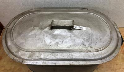 Lid for galvanized boiler