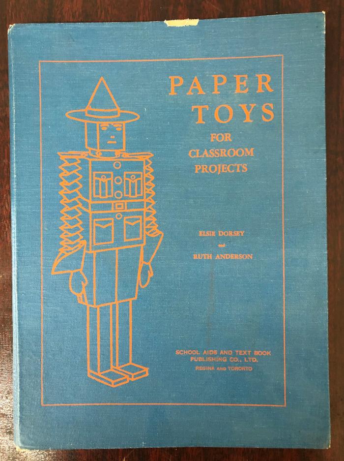 Paper Toys for Classroom Projects - Belonged to G. S. Spiers 1945