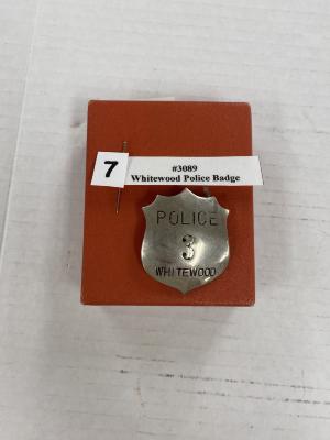 Whitewood Police Badge