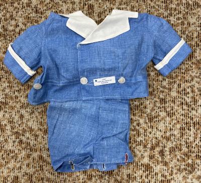 Child's faux denim suit