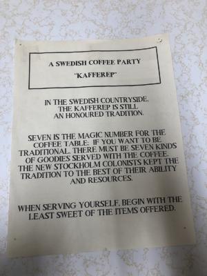 Swedish Coffee Party