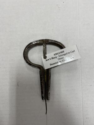 Jew's Harp - belonged to Carl Denet