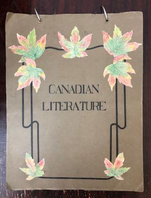 Canadian Literature Project - 1931