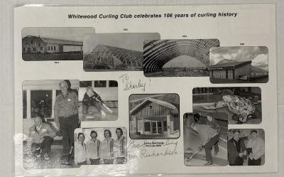 Curling Poster - Whitewood Curling Club Celebrates 106 years of Curling