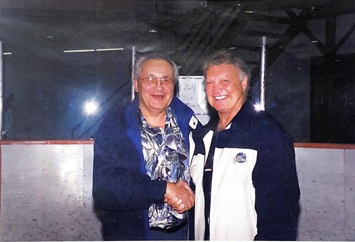 Picture of Bobby Hull and Eugene Doroshenko