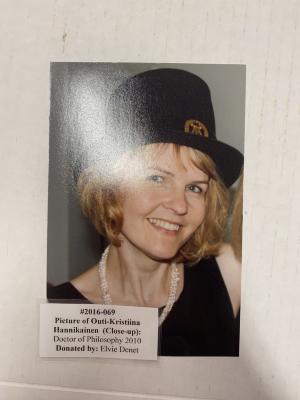 Picture of Outi-Kristiina Hannikainen  (Close-up):  Doctor of Philosophy 2010