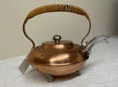 Copper Tea Pot - Purchased by Erma Bartlam from Grierson's Hardware in 1956 when Grierson's had their closing out sale.