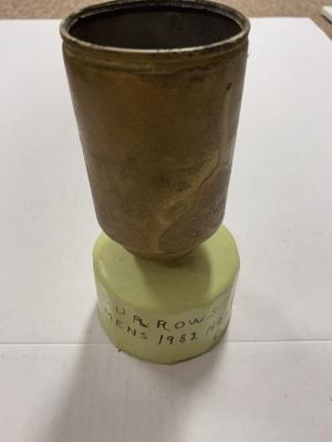 Burrows Horseshoe Trophy -Won by Albert Kalaman & made by Albert Reeves