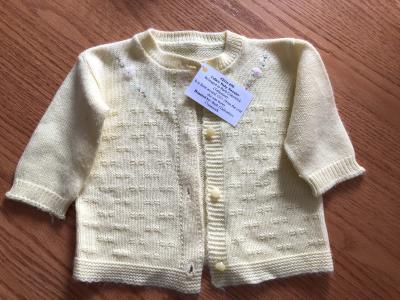 Yellow Baby Sweater